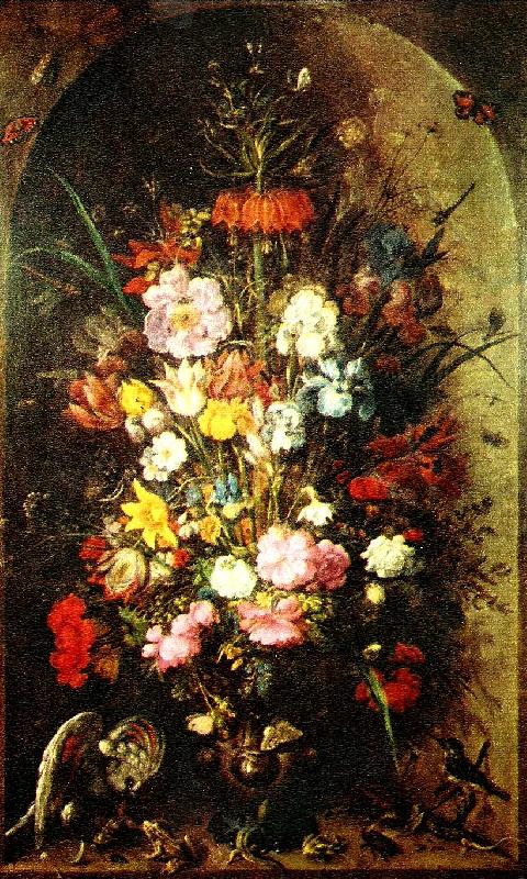 Roelant Savery blomsterstycke oil painting image